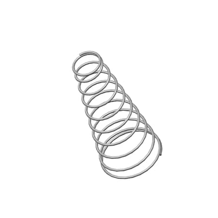 Approved Vendor Taper Spring, Lo= 2.75 , So= 1.312 , W= 0.11 G409989460